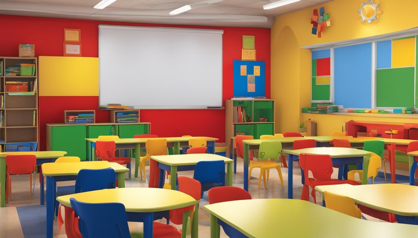 How does color affect the classroom?