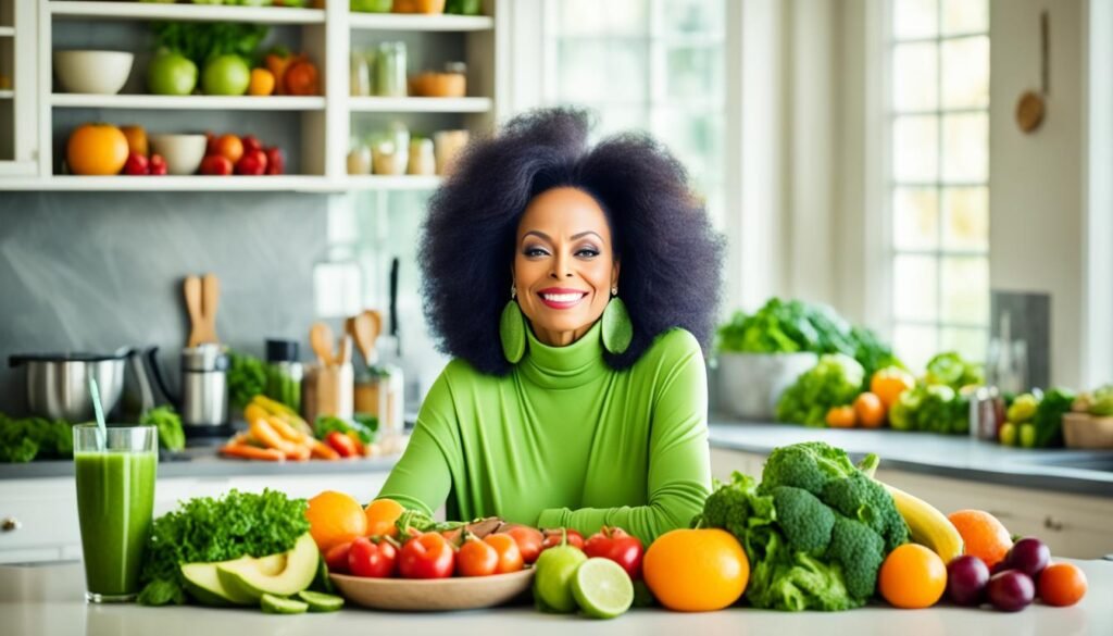 Diana Ross healthy routines