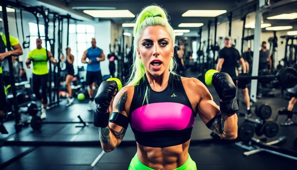 Lady Gaga workout routine